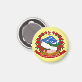 Aimant Emblème du Népal (Recto/Verso)