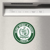Aimant Emblème du Pakistan (In Situ (Lave-vaisselle))
