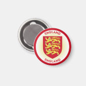 Aimant Emblème du patrimoine anglais (Recto/Verso)
