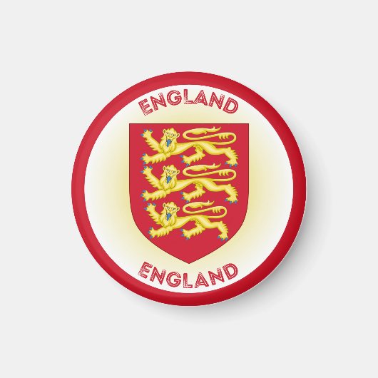 Aimant Emblème du patrimoine anglais (Devant)