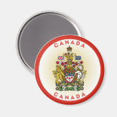 Aimant Emblème du patrimoine canadien (Recto/Verso)