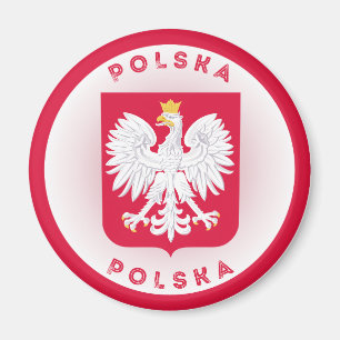 Aimant Emblème du patrimoine de la Pologne