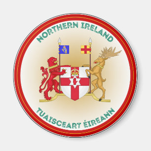Aimant Emblème du patrimoine de l'Irlande du Nord