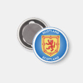 Aimant Emblème du patrimoine écossais (Recto/Verso)