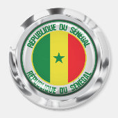 Aimant Emblème du Sénégal (Devant)