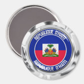 Aimant Emblème du tour d'Haïti (Recto/Verso)