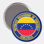 Aimant Emblème du Venezuela (Recto/Verso)
