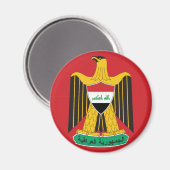aimant emblème irak (Recto/Verso)
