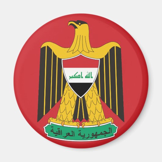 aimant emblème irak (Devant)
