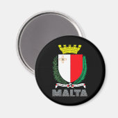 Aimant Emblème maltais (Recto/Verso)