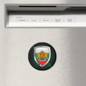 Aimant Emblème métallique de Bulgarie (In Situ (Lave-vaisselle))