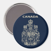Aimant emblème national du Canada (Recto/Verso)