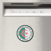 Aimant Emblème rond de l'Algérie (In Situ (Lave-vaisselle))