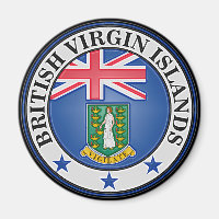 Emblème rond des îles Vierges britanniques