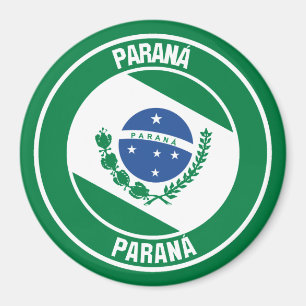Aimant Emblème rond Paraná