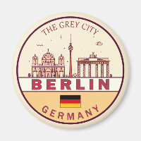 Emblème Skyline de Berlin Allemagne