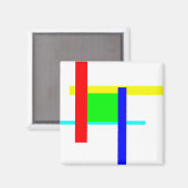 Aimant Embrassage coloré (Recto/Verso)