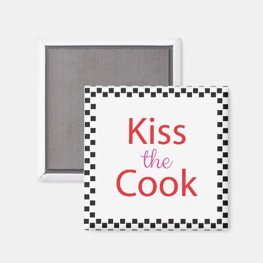Aimant Embrasse Le Cuisinier (Recto/Verso)