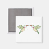 Aimant Embrasser les colibris (Recto/Verso)