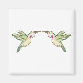 Aimant Embrasser les colibris (Devant)