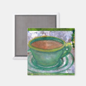 Aimant Emerald Coffee CricketDiane Coffee Art (Recto/Verso)