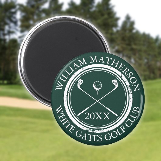 Aimant Emerald Green Nom Et Nom Du Club Date