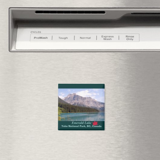 Aimant Emerald Lake/Parc national Yoho, Canada (In Situ (Lave-vaisselle))