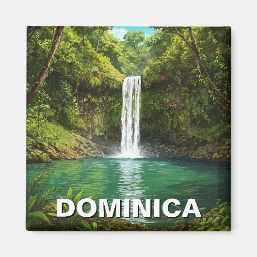 Aimant Emerald Pool Dominica (Devant)