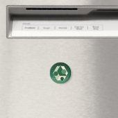 Aimant Émeraude Hexagone Géométrique Luxe (In Situ (Lave-vaisselle))