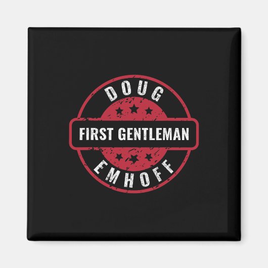 Aimant Emhoff comme premier Gentleman Kamala Harris Husb (Devant)