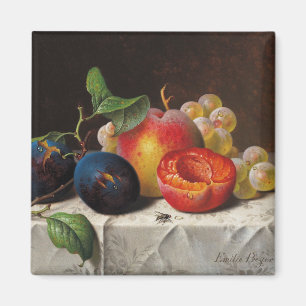 Aimant Emilie Preyer : Fruits et mouche