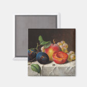 Aimant Emilie Preyer : Fruits et mouches (Recto/Verso)