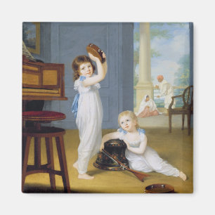 Aimant Emily et maçon de George, c.1794-95 (huile sur la