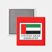 Aimant Émirats arabes unis (Recto/Verso)