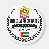 Aimant Émirats arabes unis (Devant)