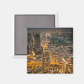 Aimant Émirats de Dubaï, Burj Khalifa, (Recto/Verso)