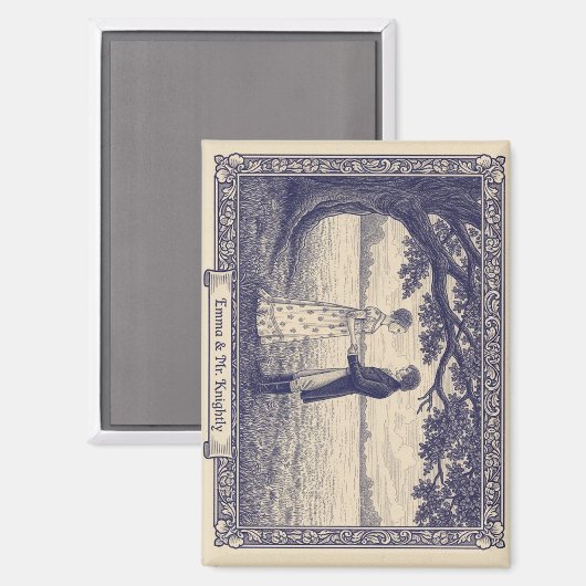 Aimant Emma and Mr. Knightley scene (Recto/Verso)