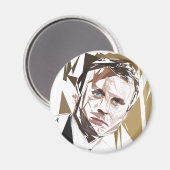 Aimant Emmanuel Macron (Recto/Verso)