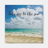 Aimant : Emmène-moi à la mer (Devant)