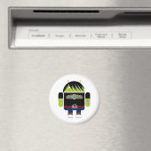 Aimant Emo Andy l'Android (In Situ (Lave-vaisselle))