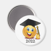 Aimant Emoji de Remise de Diplôme (Recto/Verso)