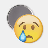 Aimant Emoji Face Pleurer (Recto/Verso)