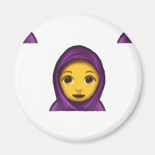 Aimant emoji hajib