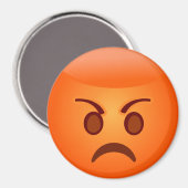 Aimant Emoji Mad Face (Recto/Verso)