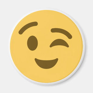 Aimant Emoji Wink