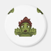 Aimant emoji zombie (Devant)