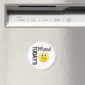 Aimant Emoticon de l'humeur d'aujourd'hui en colère (In Situ (Lave-vaisselle))