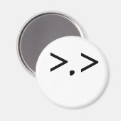 Aimant Emoticon : Rhétorique (Recto/Verso)