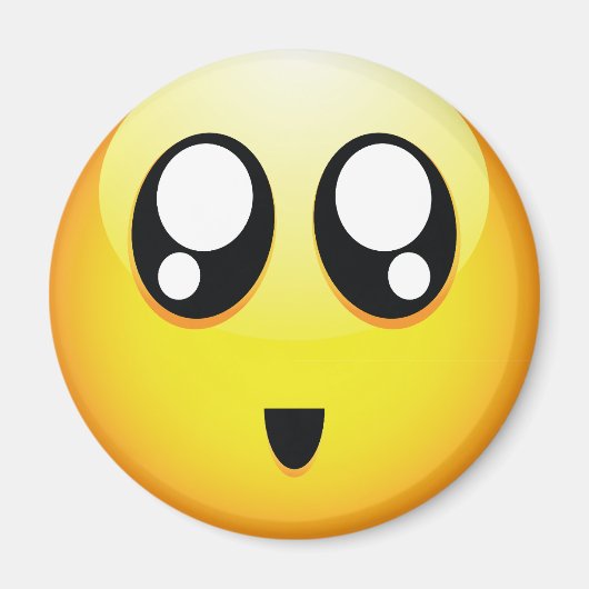 Aimant Émoticônes adorables (Devant)