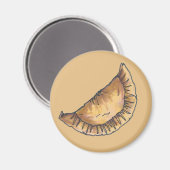 Aimant Empanadas Latin Amérique du Sud Viennoiseries frit (Recto/Verso)